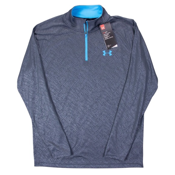Under Armour Other - NWT Under Armour Mens S Heat Gear 1/4 Zip Pullover Shirt Gray LS‎ Lightweight
